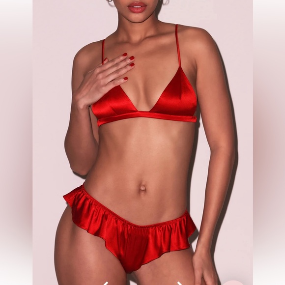 Fleur du Mal Luxe Flutter Panties - Picture 2 of 9